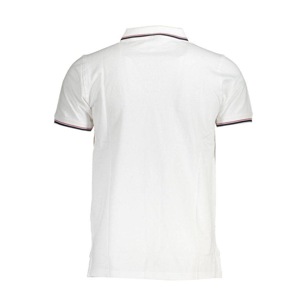 Norway 1963 White Cotton Men Polo Shirt