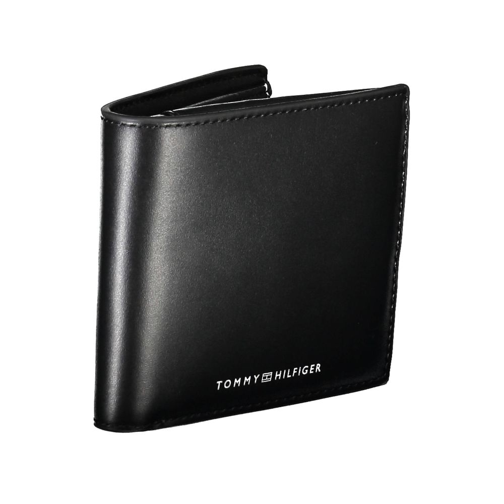Tommy Hilfiger Black Leather Wallet