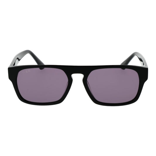 Web Black Acetate Sunglasses
