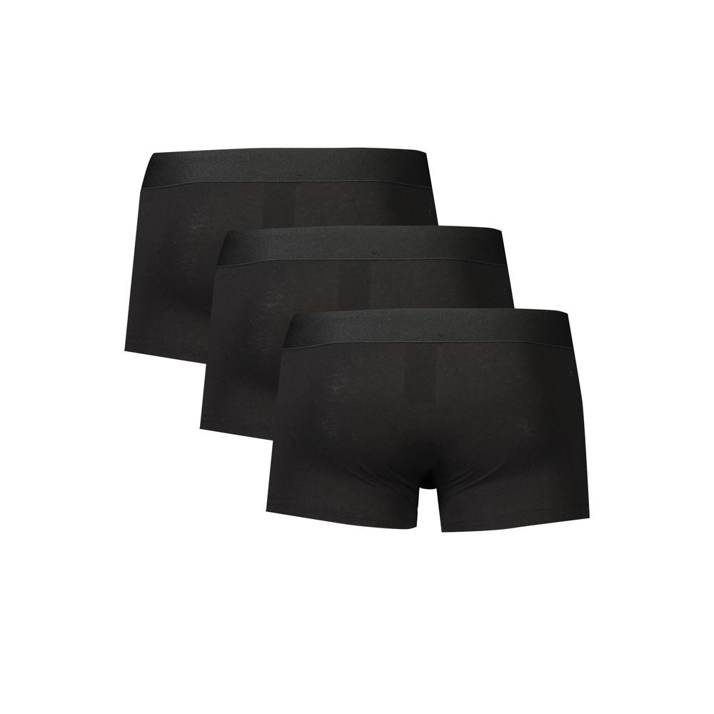 Bikkembergs Black Polyester Men Boxer