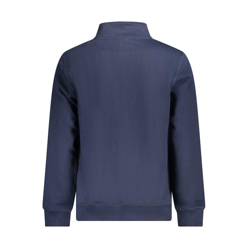 North Sails Blue Cotton Men Sweater