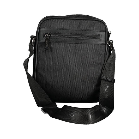 Mario Valentino Black Fabric Men's Shoulder Bag
