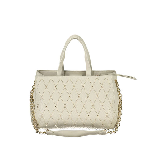 Mario Valentino White Polyurethane Women's Bag