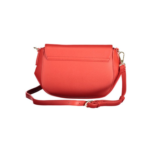 Mario Valentino Rosso Polyurethane Women's Bag