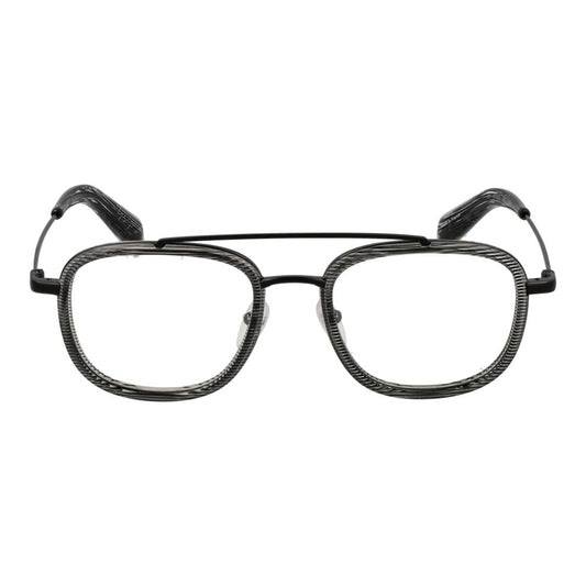 Yohji Yamamoto Gray Acetate Glasses (Frames)