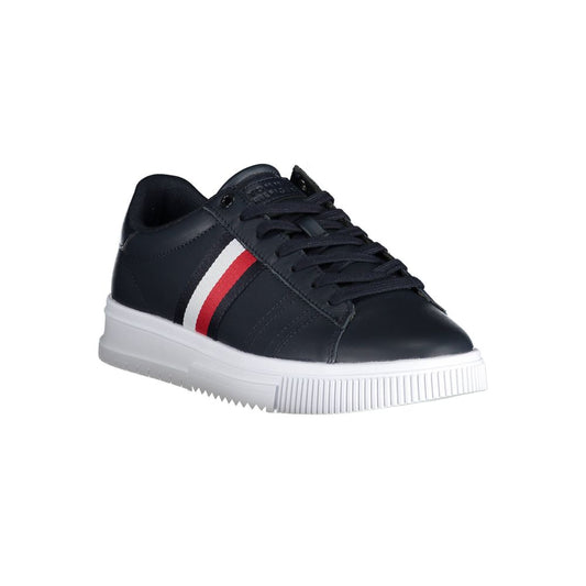 Tommy Hilfiger Blue Polyester Sneaker