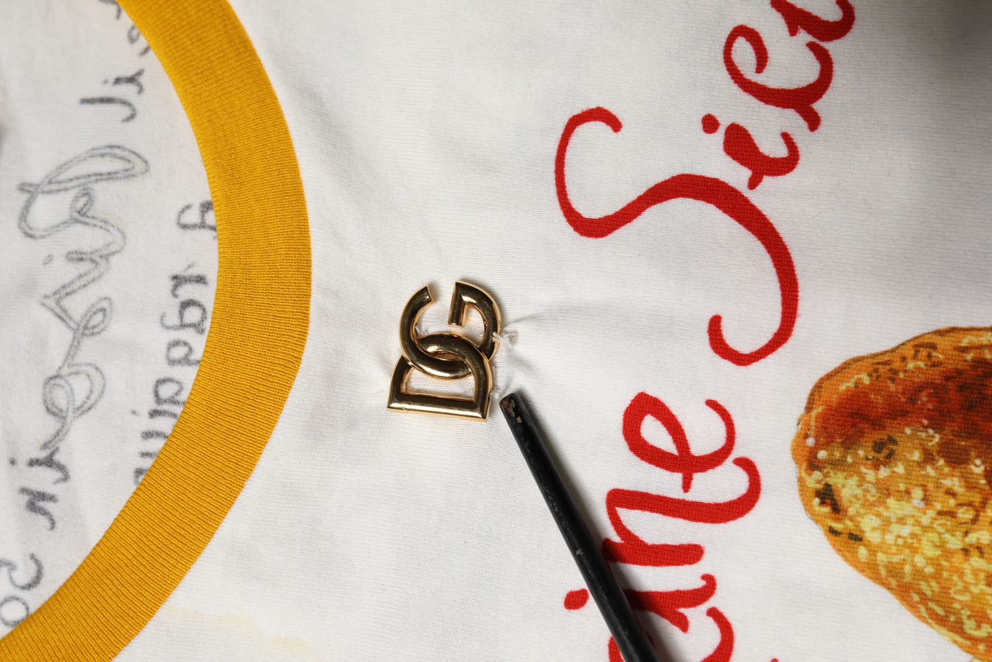 Dolce & Gabbana White Araneine Siciliane Sleeveless Tank Top