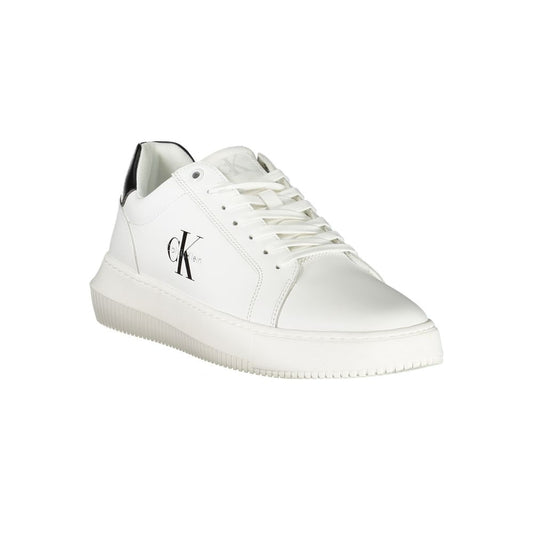 Calvin Klein White Leather Men Sneaker