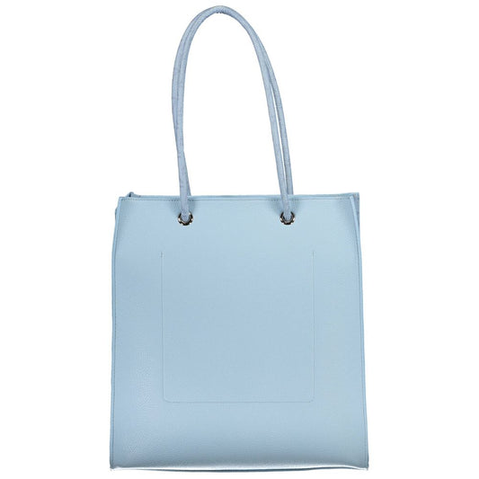 Mario Valentino Blue Polyethylene Handbag