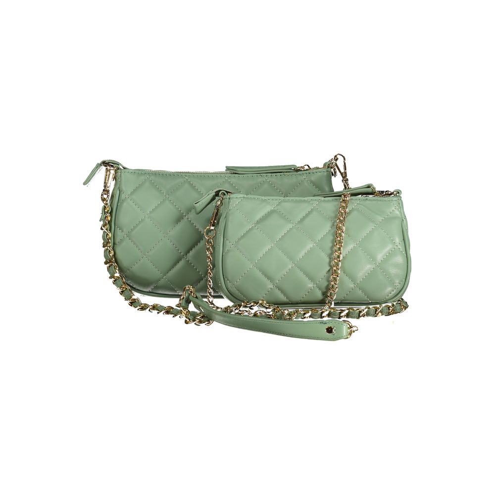 Mario Valentino Green Polyethylene Handbag