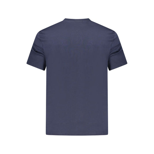 Calvin Klein Blue Cotton Men T-Shirt