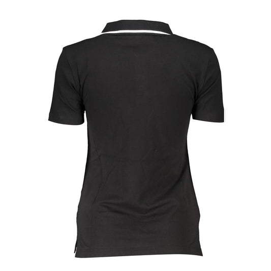 Fila Black Cotton Polo Shirt