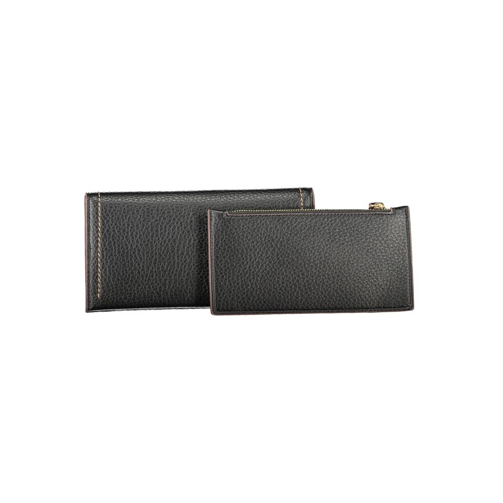 Mario Valentino Black Polyethylene Women Wallet