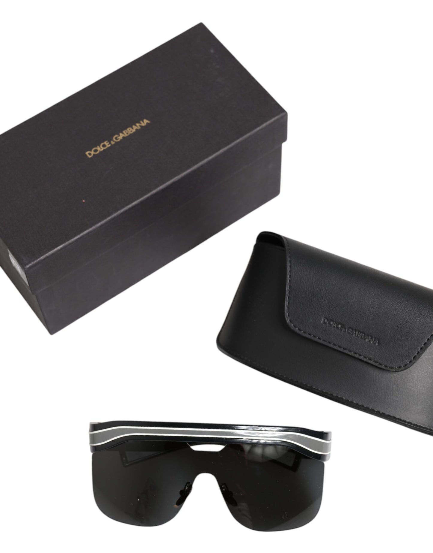 Dolce & Gabbana Black White Street Sporty DG6162 Men Eyewear Sunglasses