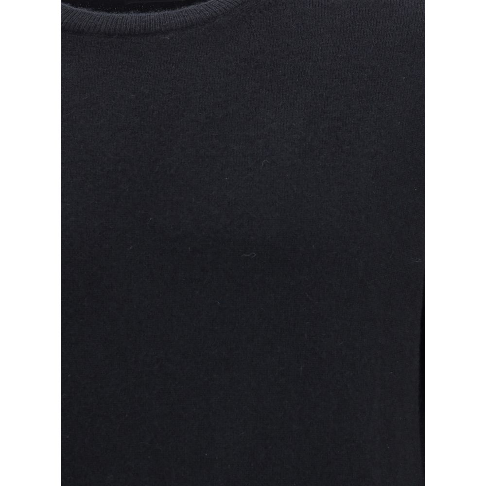 ZEGNA Black Cashmere Cashmere Sweater