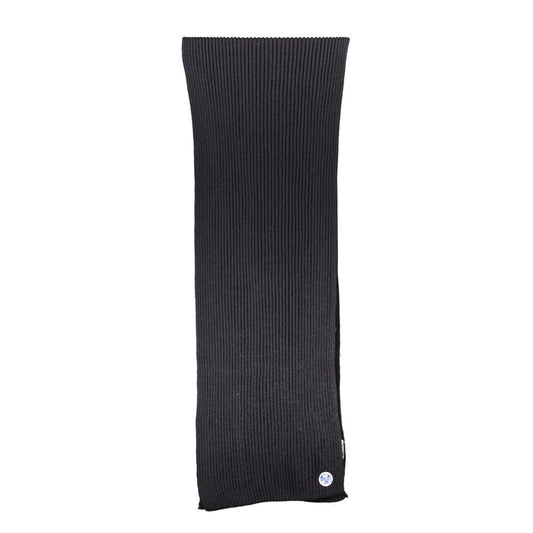 North Sails Black Cotton Scarf