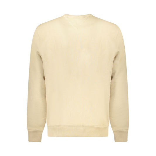 Tommy Hilfiger Beige Cotton Men Sweater