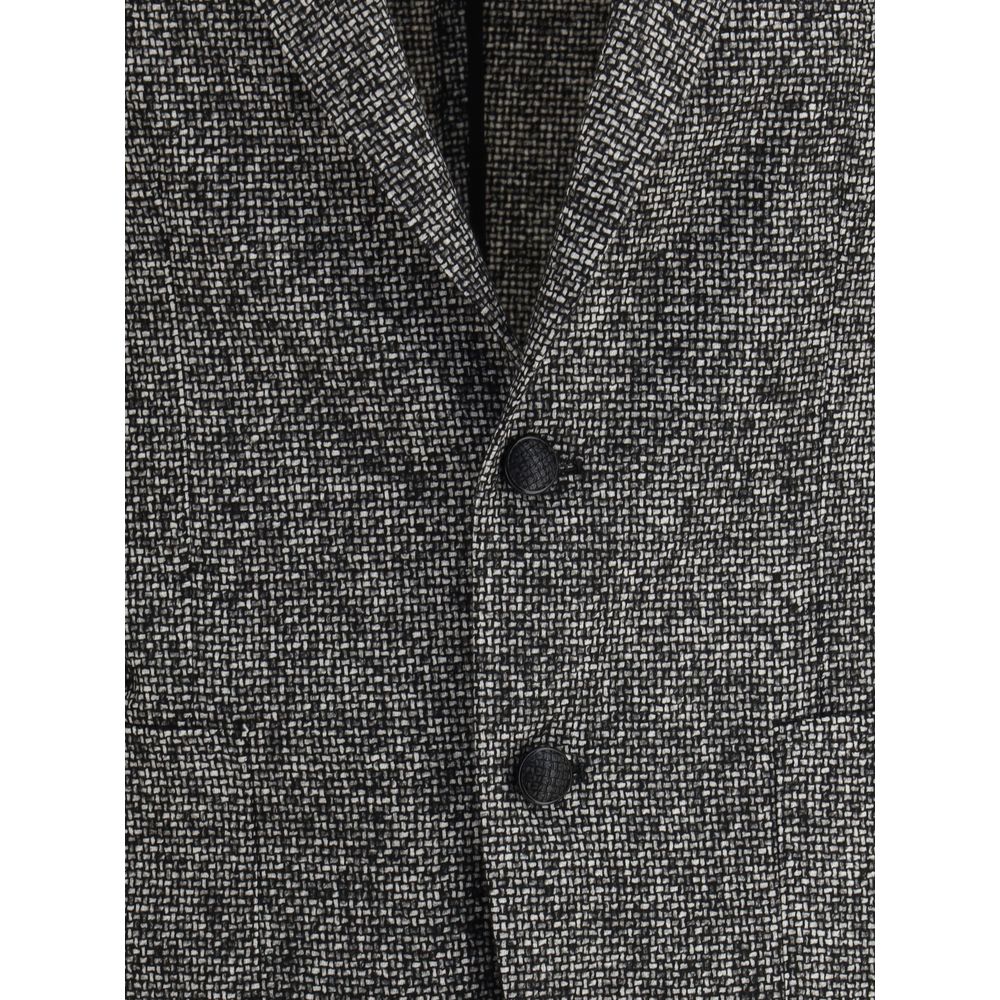 Tagliatore Gray Wool Blazer