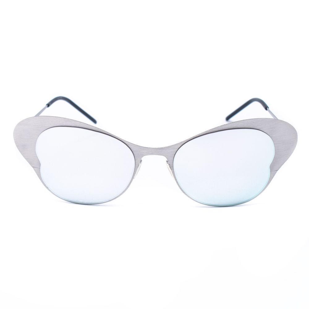 Italia Independent Silver Metal Sunglasses