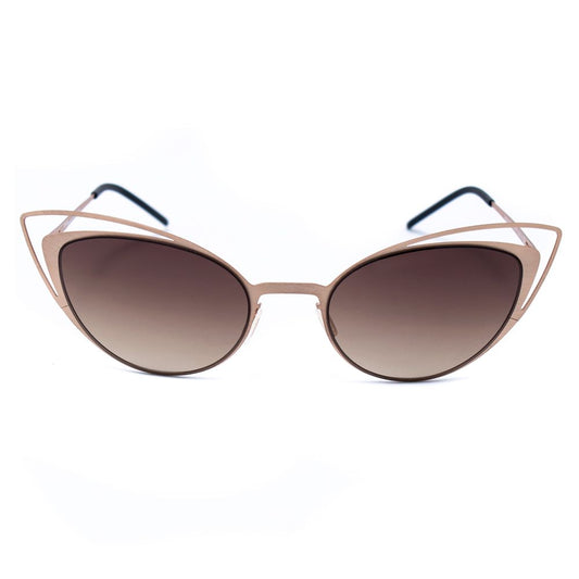 Italia Independent Gold Metal Sunglasses
