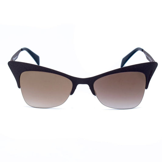 Italia Independent Black Metal Sunglasses