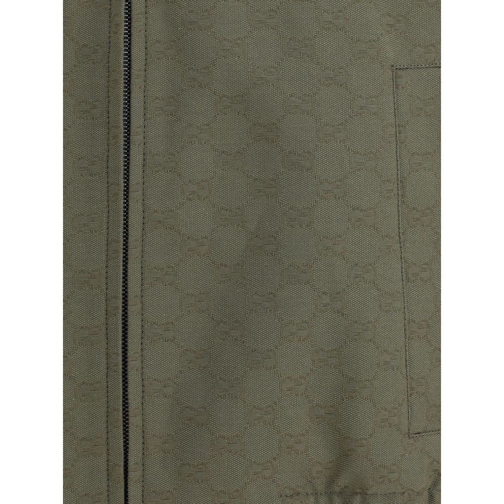Gucci Green Cotton Bomber