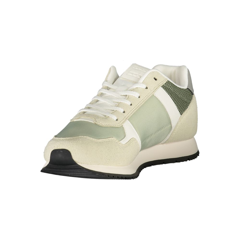 Tommy Hilfiger Green Polyester Men Sneaker