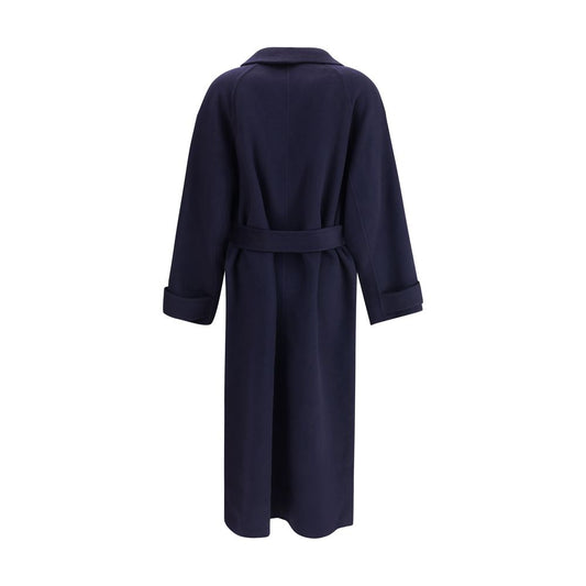 Dynamis Studio Blue Wool Coat
