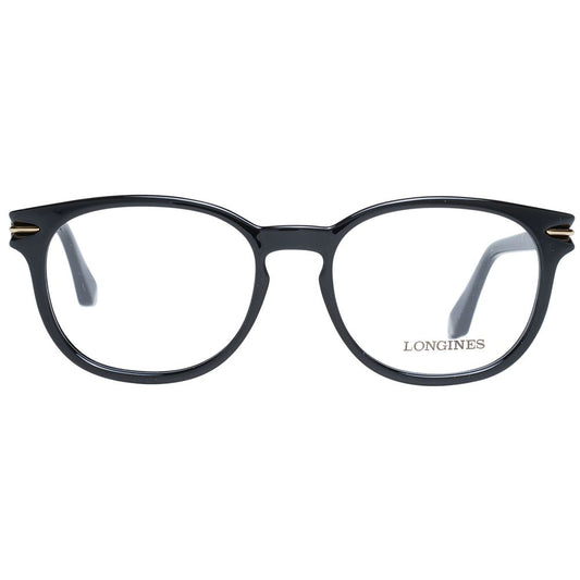 Longines Black Plastic Glasses (Frames)