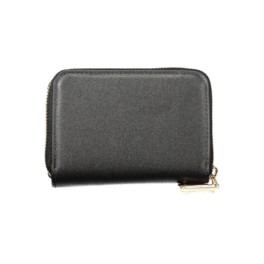 Mario Valentino Black Polyethylene Wallet