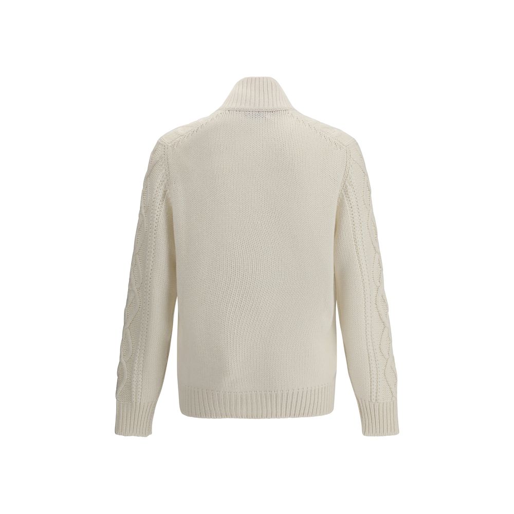 Cable-Knit Cashmere Cardigan