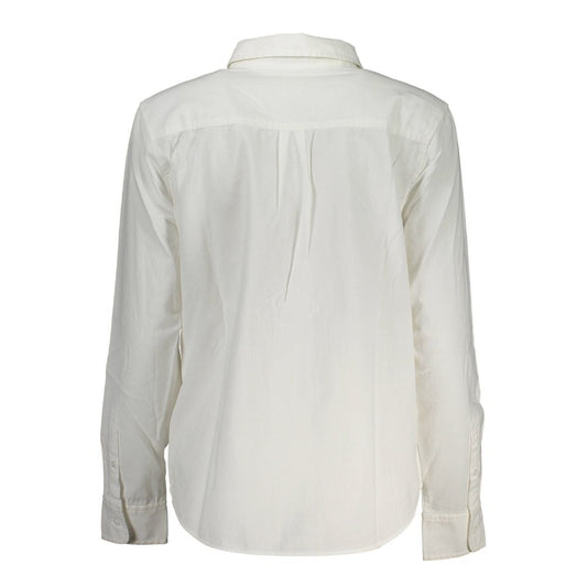 Levi's White Cotton Shirt