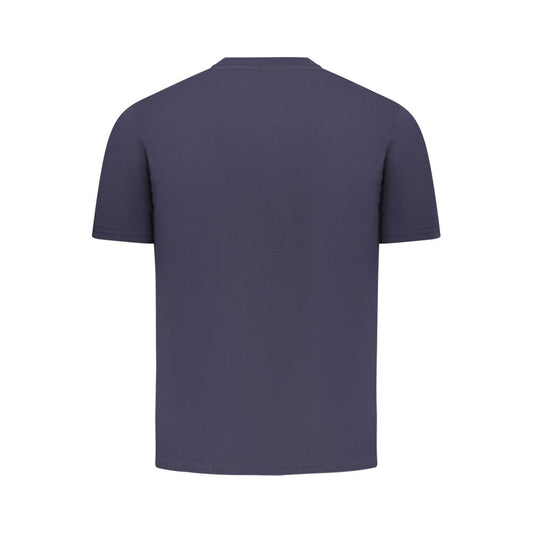 Napapijri Blue Cotton Men T-Shirt