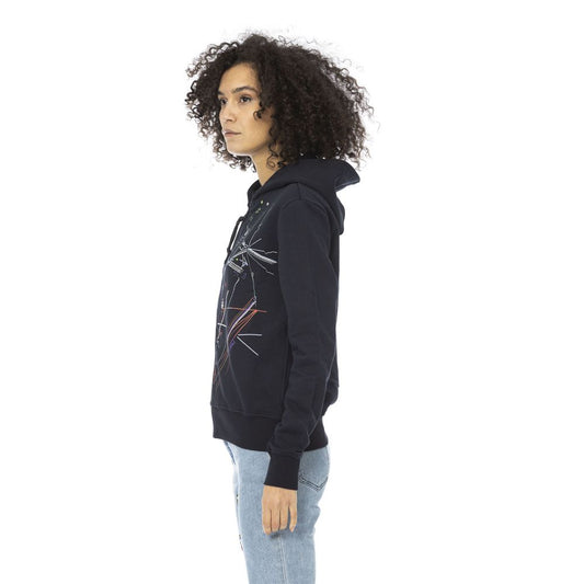 Mr&Mrs Italy Blue Cotton Sweatshirt