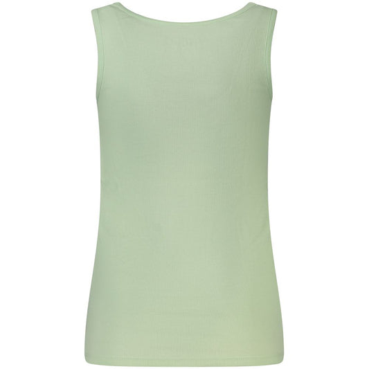 Guess Jeans Green Cotton Tank Top