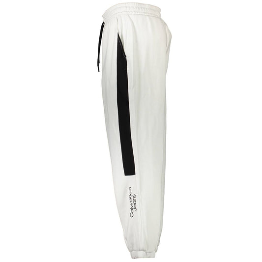 Calvin Klein White Cotton Pant