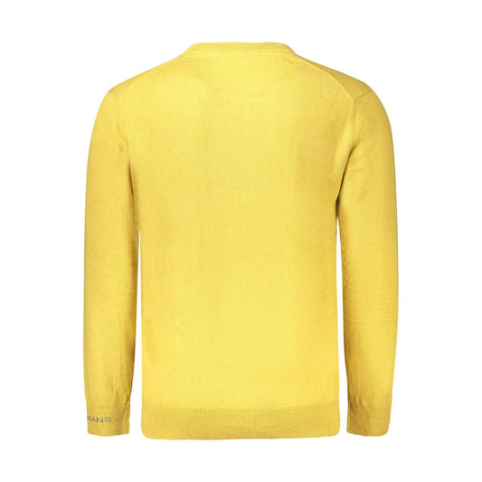Pepe Jeans Yellow Cotton Sweater