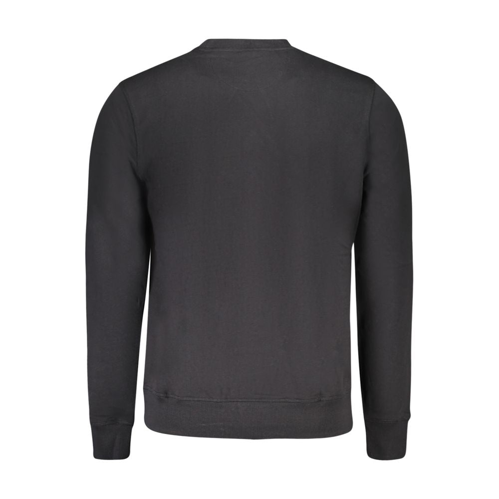 North Sails Black Cotton Men's Sweatshirt