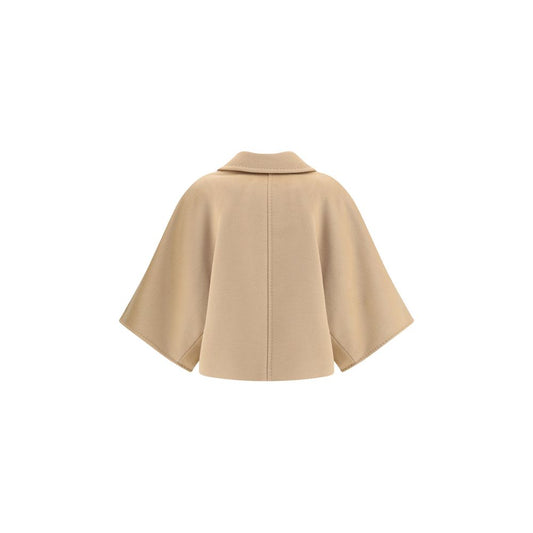 Max Mara Beige Wool Coat
