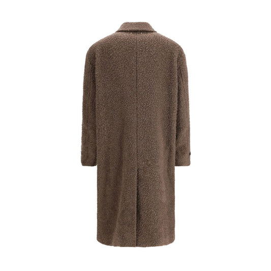 Golden Goose Brown Viscose Coat