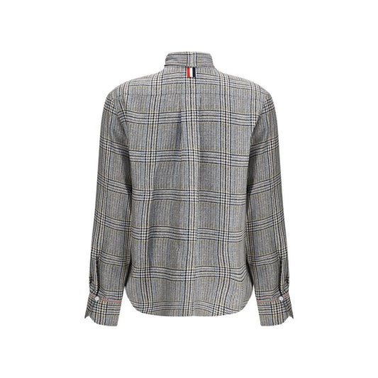 Thom Browne Beige Silk Dress Shirt