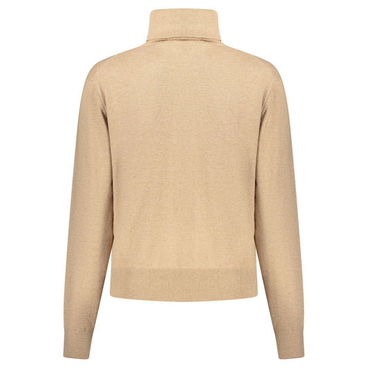 Pepe Jeans Beige Cotton Women Sweater