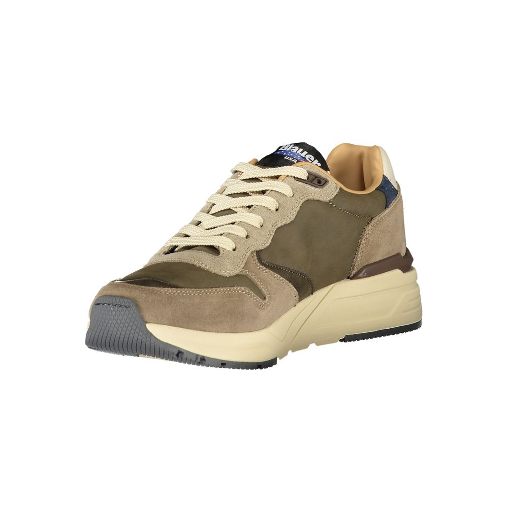 Blauer Grigio Poliuretano Men Sneaker