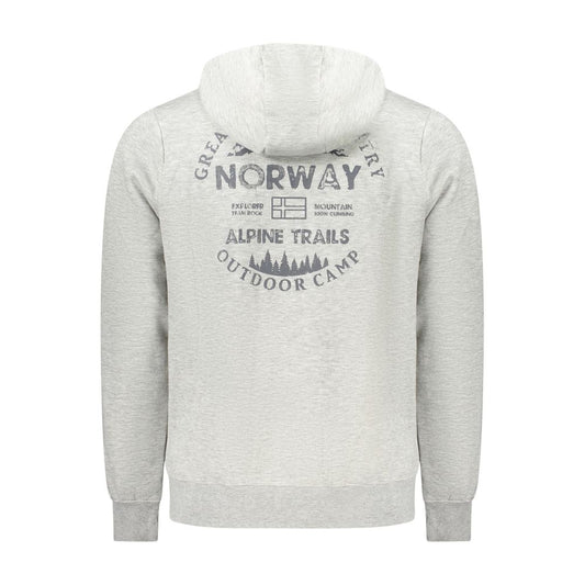 Norway 1963 Gray Cotton Men Sweater