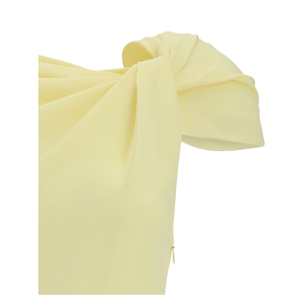 Givenchy Yellow Viscose Casual Dress