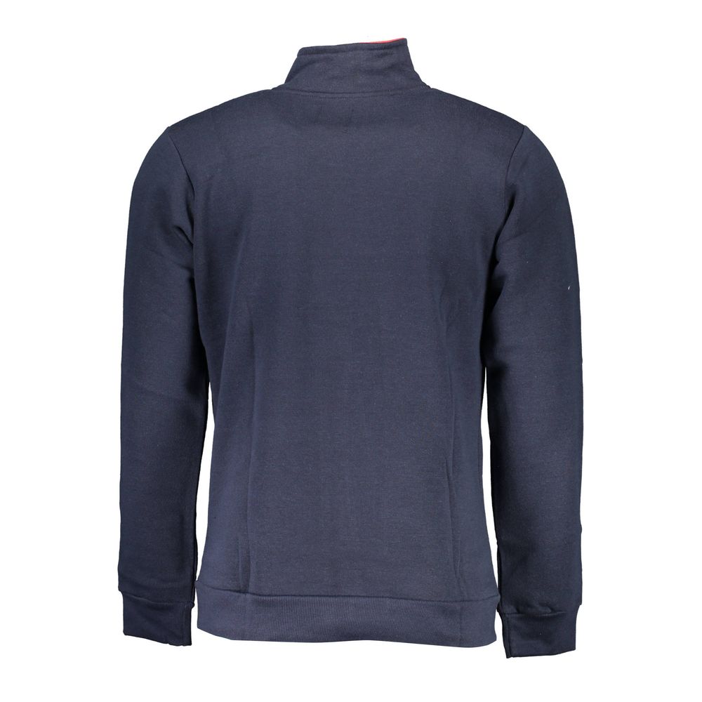Gianmarco Venturi Blue Polyester Men's Sweatshirt