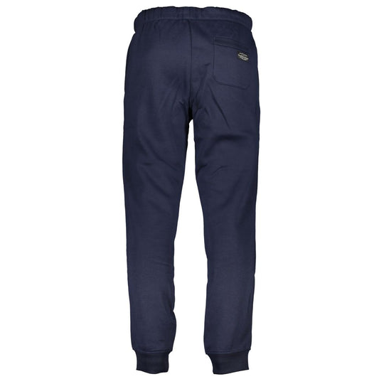 Gianmarco Venturi Blu Polyester Men's Sports Trouser