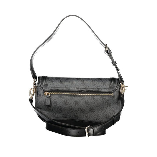 Guess Jeans Black Polyethylene Handbag