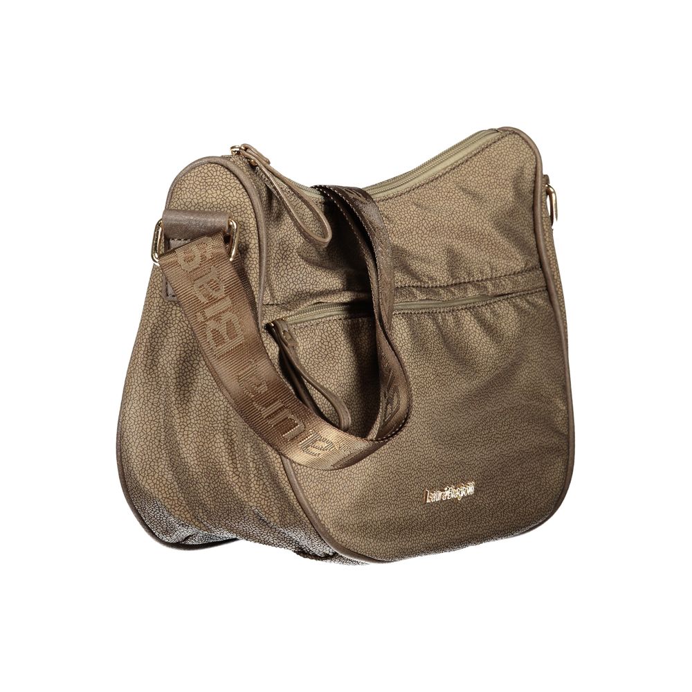 Laura Biagiotti Beige Polyester Women's Shoulder Bag