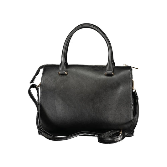 Laura Biagiotti Black Pvc Handbag
